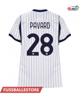 Günstige Inter Milan Benjamin Pavard #28 Auswärtstrikot Damen 2026-27 Kurzarm